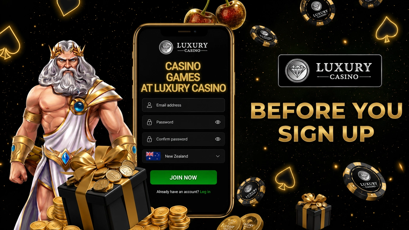 What to know before you sign up at Luxury Casino